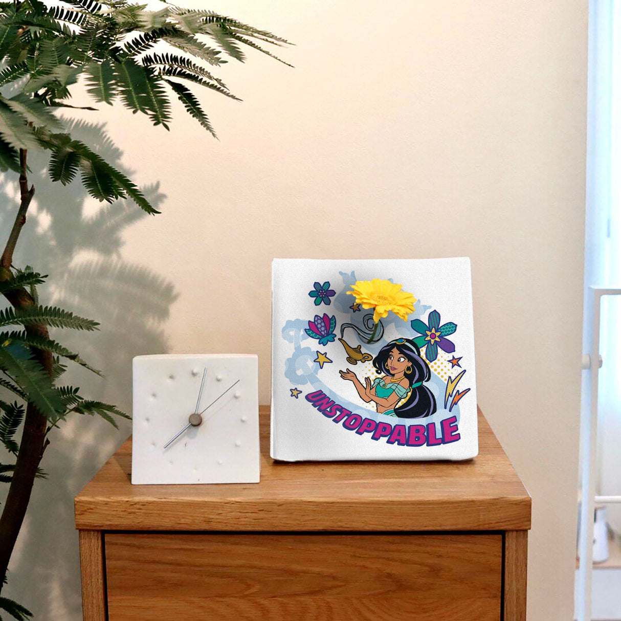 ジャスミンのIKEBANA 20×20×2.7cm 一輪挿し 花瓶 ディズニープリンセス アラジン IKE-DSNY-2106-38