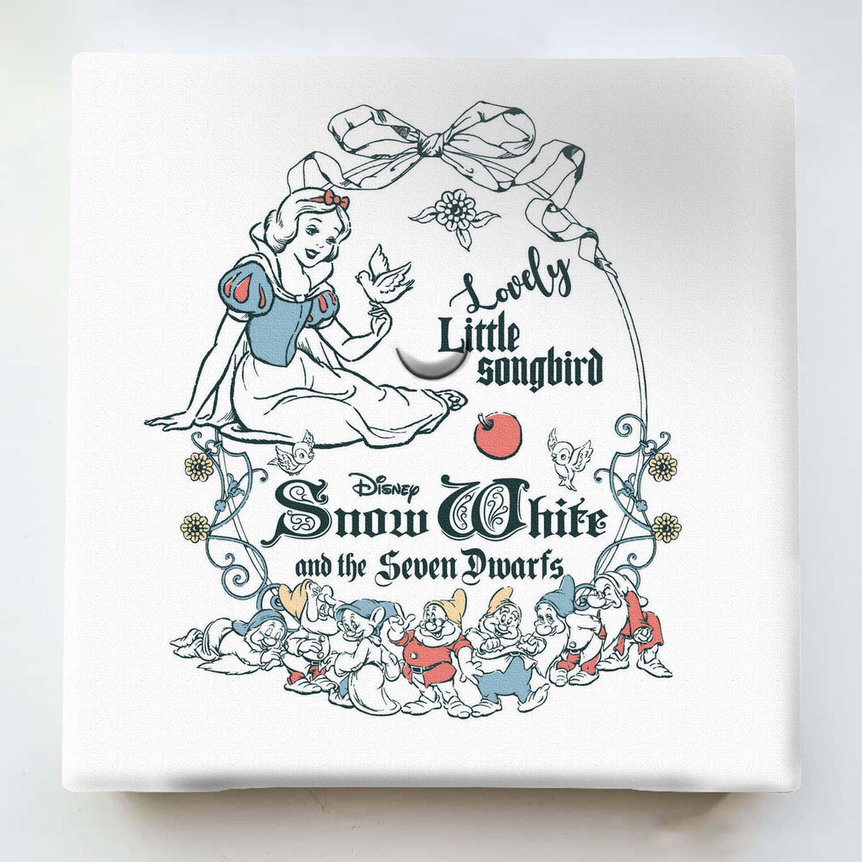 白雪姫のIKEBANA 20×20×2.7cm 一輪挿し 花瓶 ディズニープリンセス IKE-DSNY-2106-44