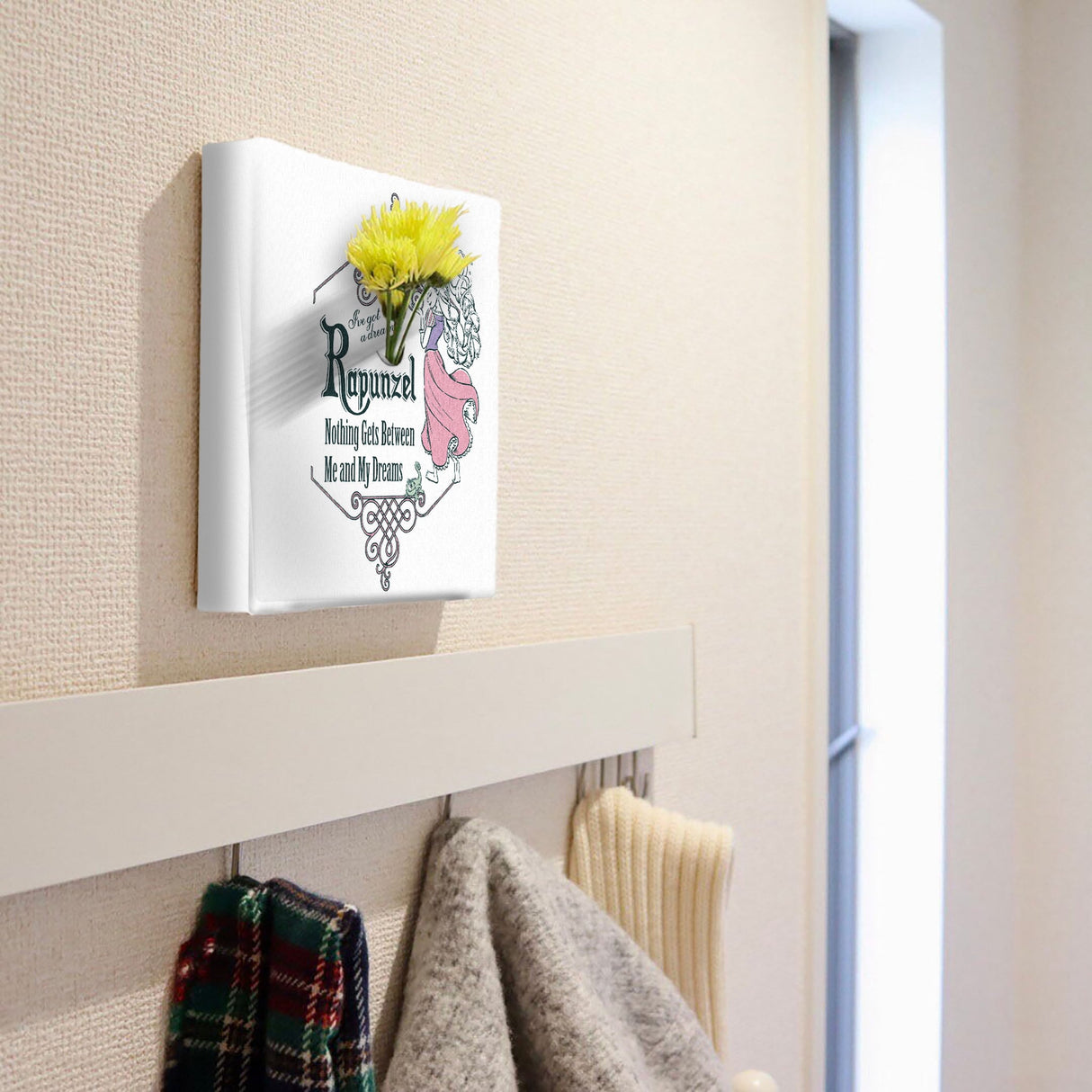 Rapunzel IKEBANA 20 x 20 x 2.7 cm Flower Vase Disney Princess IKE-DSNY-2106-45