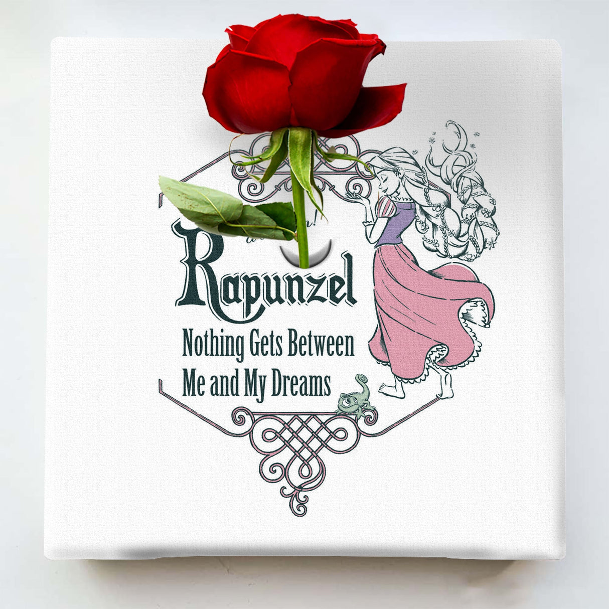 Rapunzel IKEBANA 20 x 20 x 2.7 cm Flower Vase Disney Princess IKE-DSNY-2106-45