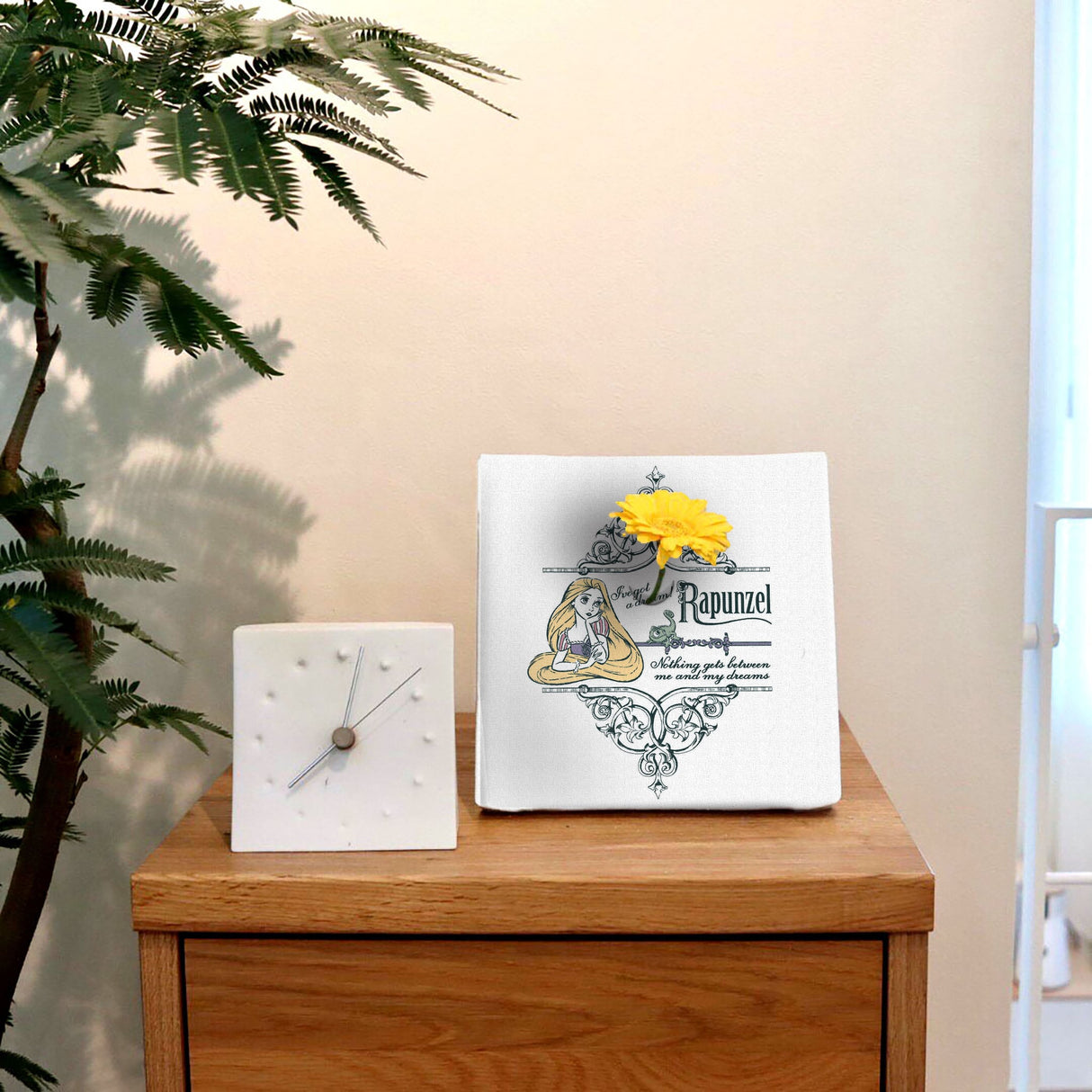 Rapunzel IKEBANA 20 x 20 x 2.7 cm Flower Vase Disney Princess IKE-DSNY-2106-48