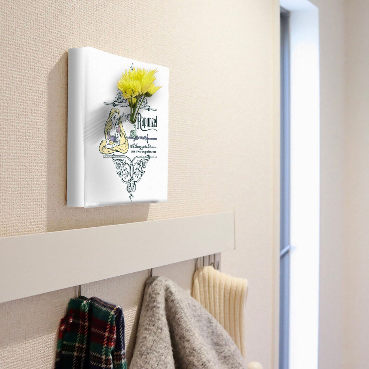 Rapunzel IKEBANA 20 x 20 x 2.7 cm Flower Vase Disney Princess IKE-DSNY-2106-48