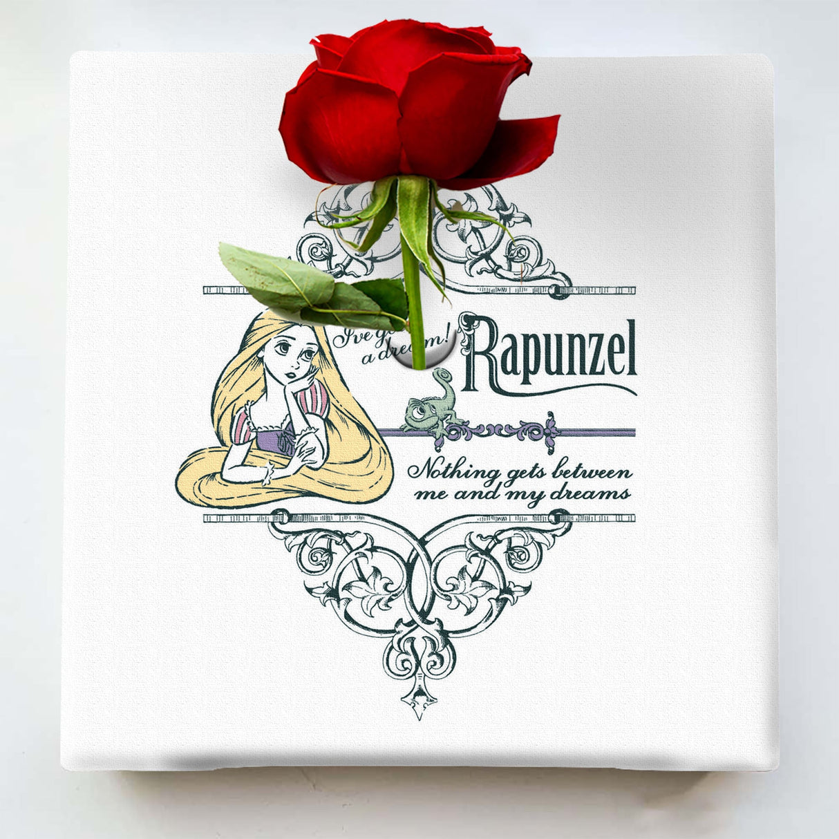 Rapunzel IKEBANA 20 x 20 x 2.7 cm Flower Vase Disney Princess IKE-DSNY-2106-48