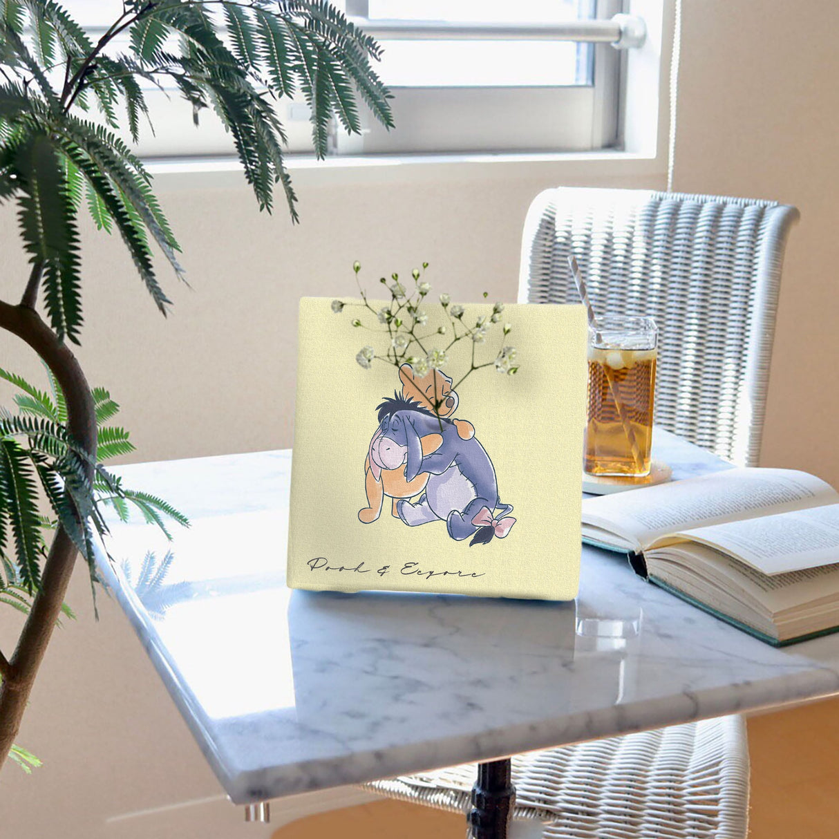 くまのプーさんのIKEBANA 20×20×2.7cm 一輪挿し 花瓶 ディズニー IKE-DSNY-2212-006