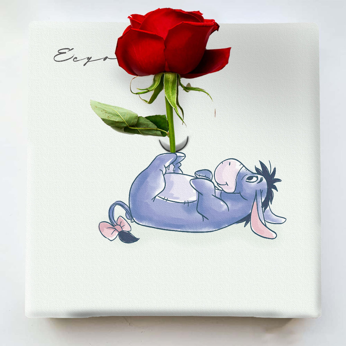 イーヨーのIKEBANA 20×20×2.7cm 一輪挿し 花瓶 ディズニー くまのプーさん IKE-DSNY-2212-009