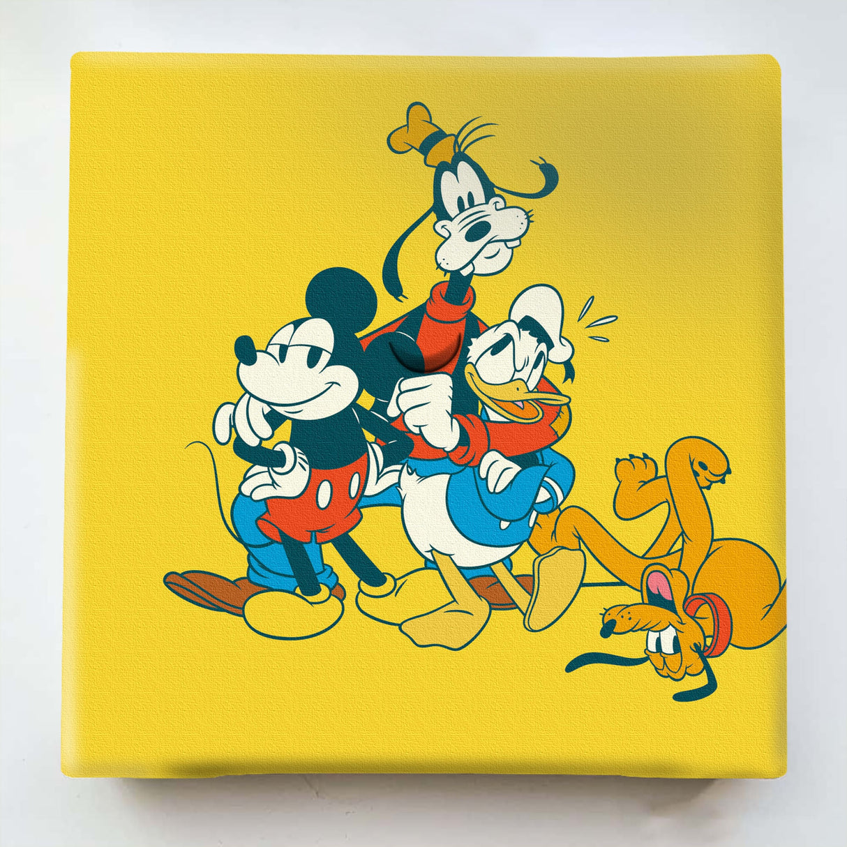 ミッキーマウスのIKEBANA 20×20×2.7cm 一輪挿し 花瓶 ディズニー グーフィー IKE-DSNY-2212-010