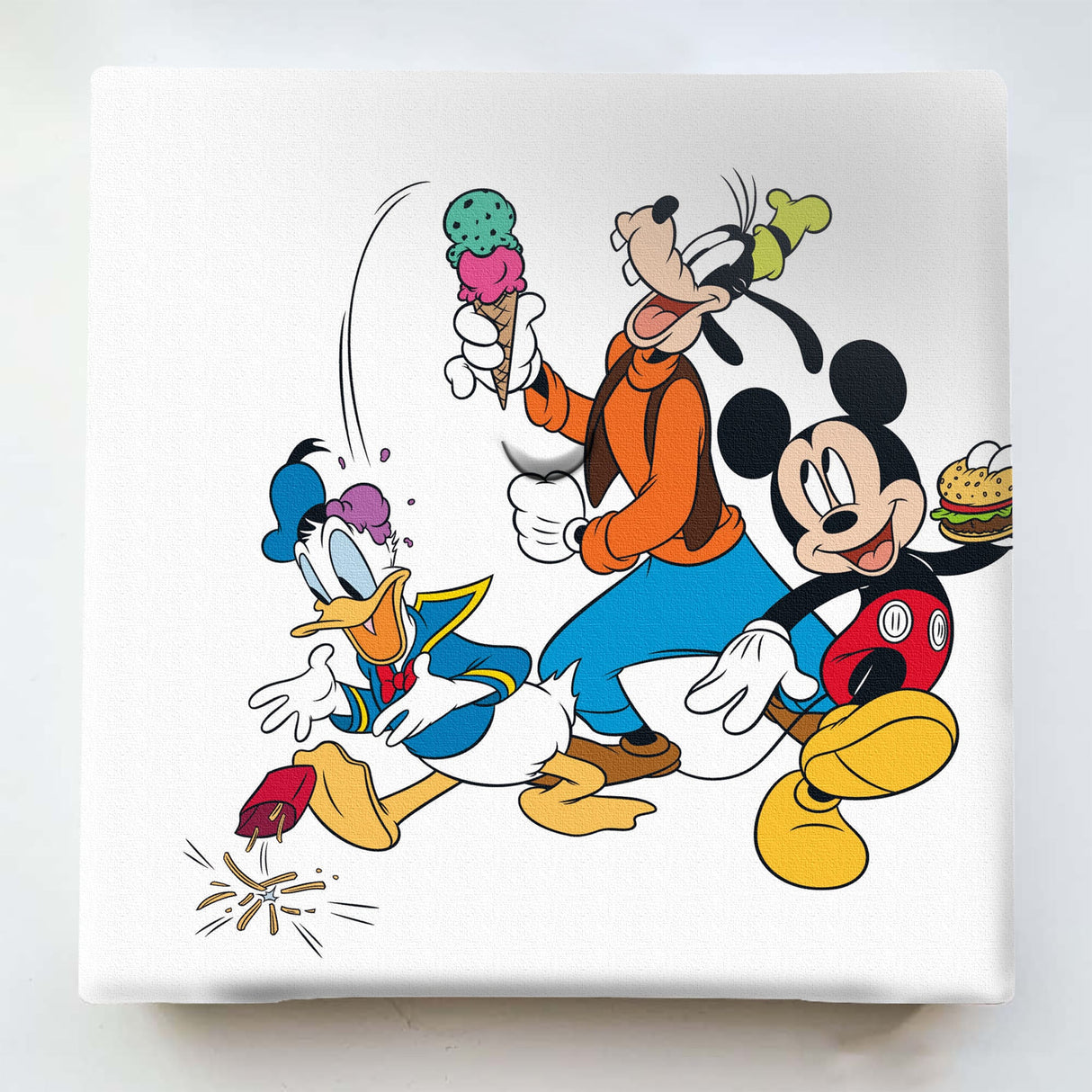 ミッキーマウスのIKEBANA 20×20×2.7cm 一輪挿し 花瓶 ディズニー ドナルドダック IKE-DSNY-2212-011