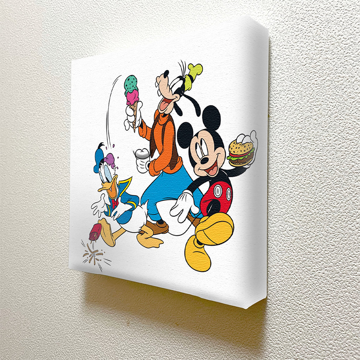 ミッキーマウスのIKEBANA 20×20×2.7cm 一輪挿し 花瓶 ディズニー ドナルドダック IKE-DSNY-2212-011