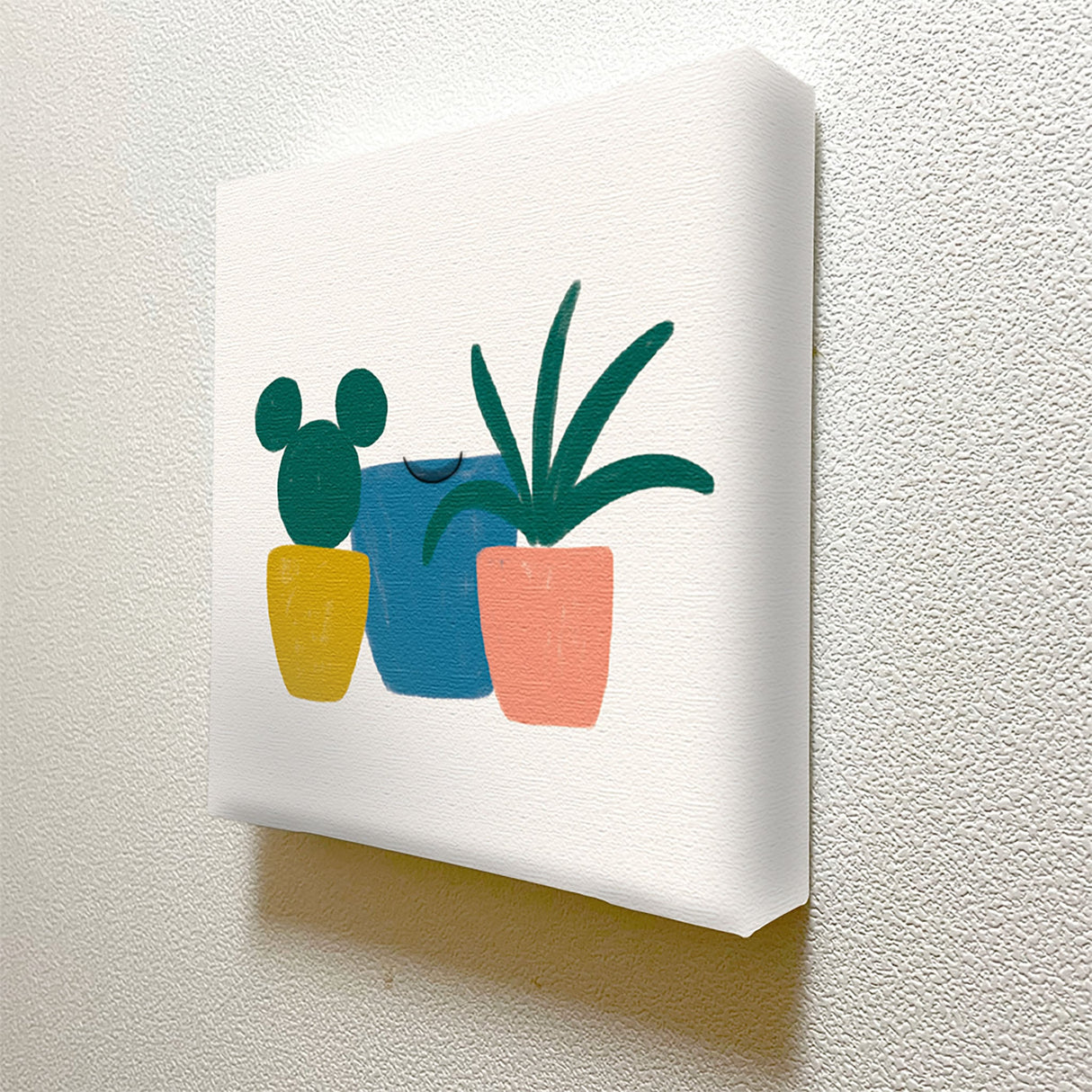 ミッキーマウスのIKEBANA 20×20×2.7cm 一輪挿し 花瓶 ディズニー IKE-DSNY-2212-013