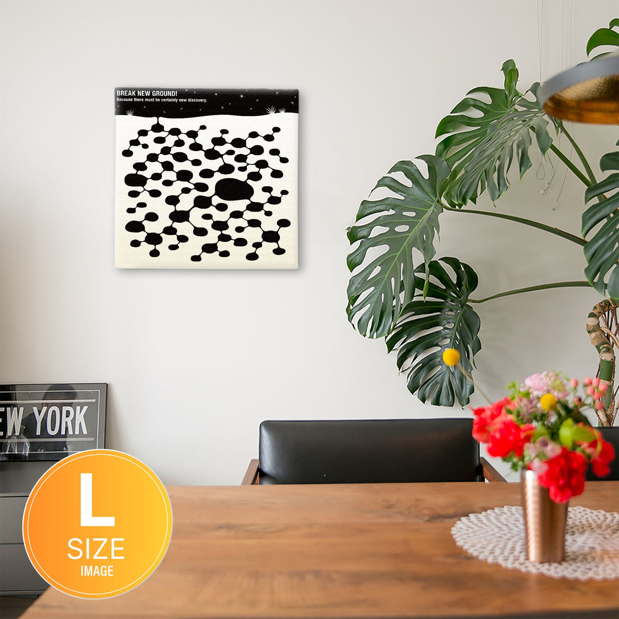 シルエットアートを使ったインテリア小物 壁掛け アート kid-0002 - ArtDeli. アートパネル専門店