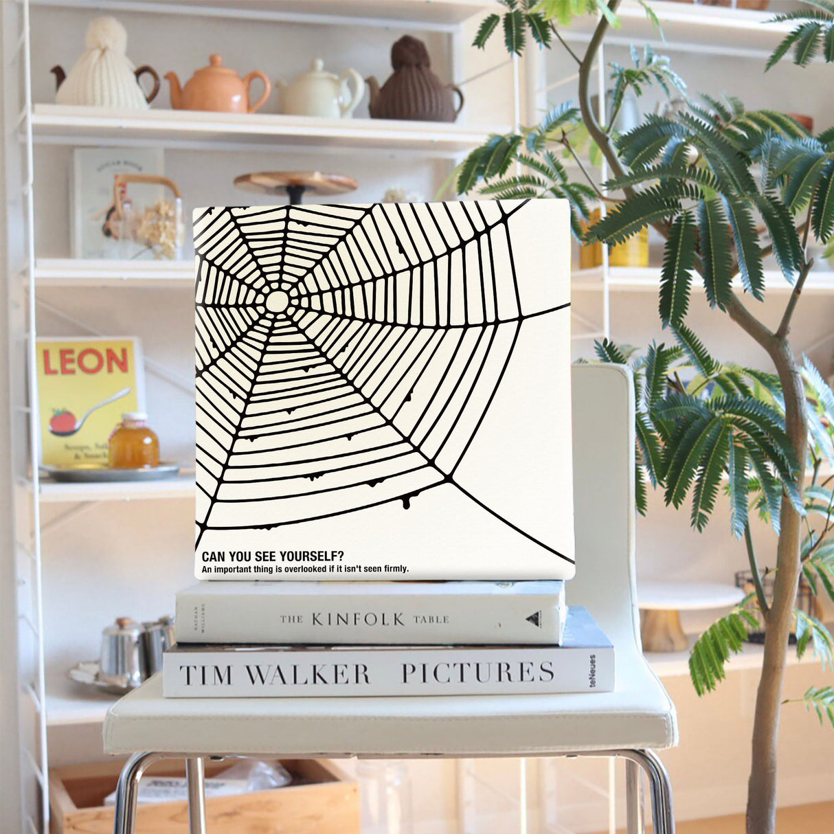 蜘蛛の巣を使ったインテリア小物 一人暮らし インテリア kid-0003 - ArtDeli. アートパネル専門店