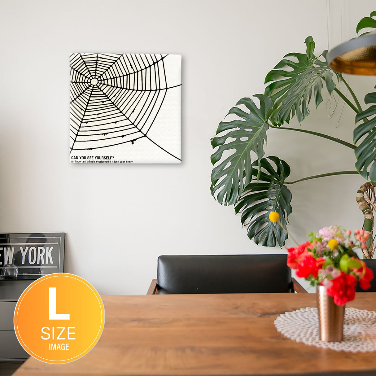 蜘蛛の巣を使ったインテリア小物 一人暮らし インテリア kid-0003 - ArtDeli. アートパネル専門店