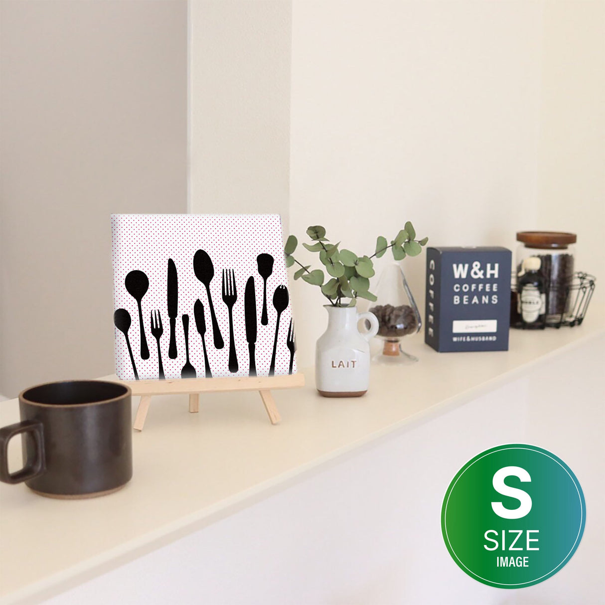 キッチンのファブリックパネル ウォールデコ インテリア kid-0006