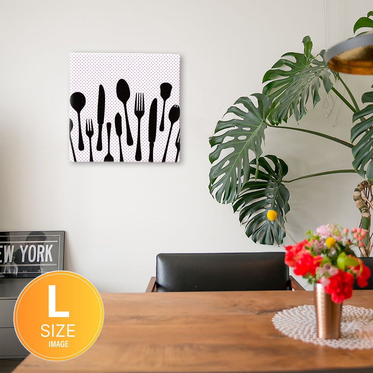 キッチンのファブリックパネル ウォールデコ インテリア kid-0006