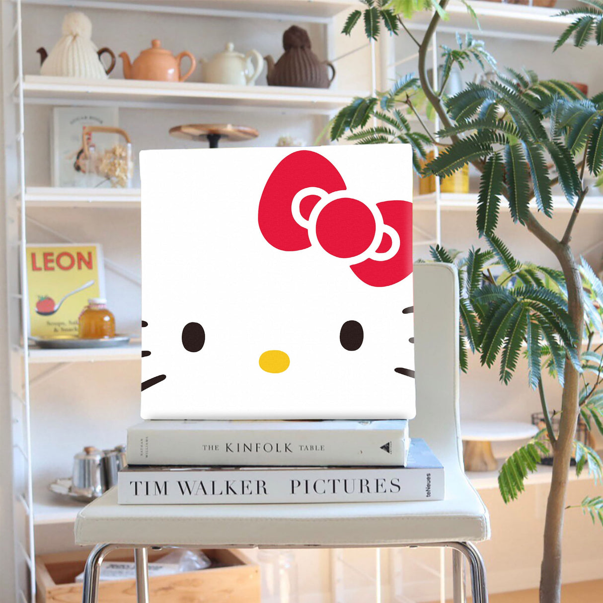 キティちゃんのファブリックボード インテリア アート 雑貨 kty-0001