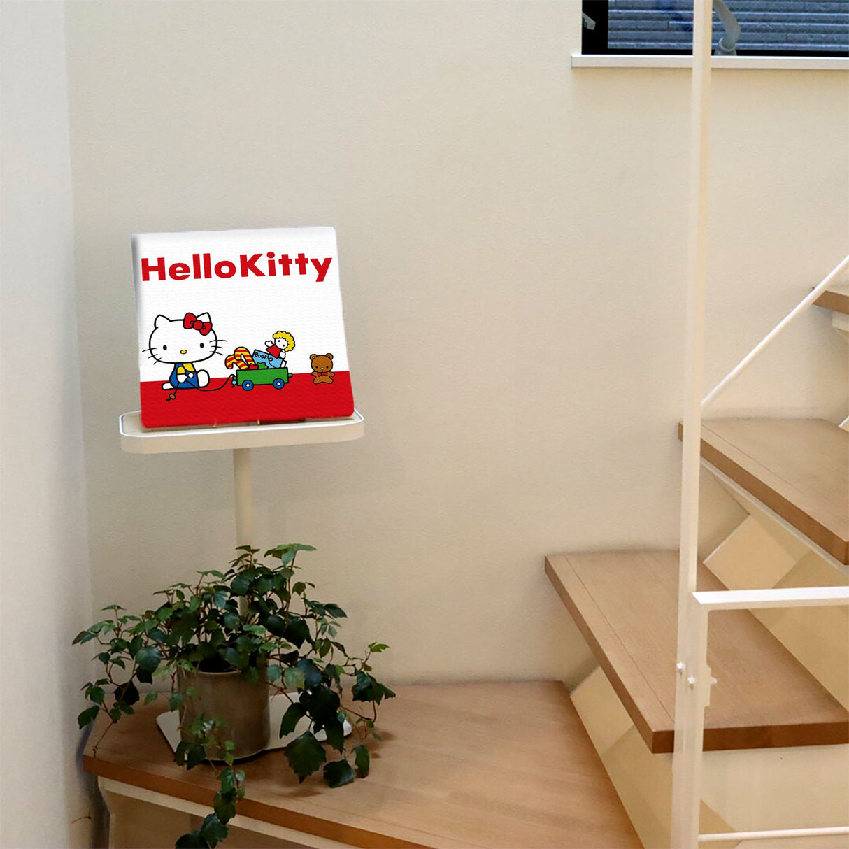 キティちゃんの壁掛けインテリア インテリア アート 雑貨 kty-0004