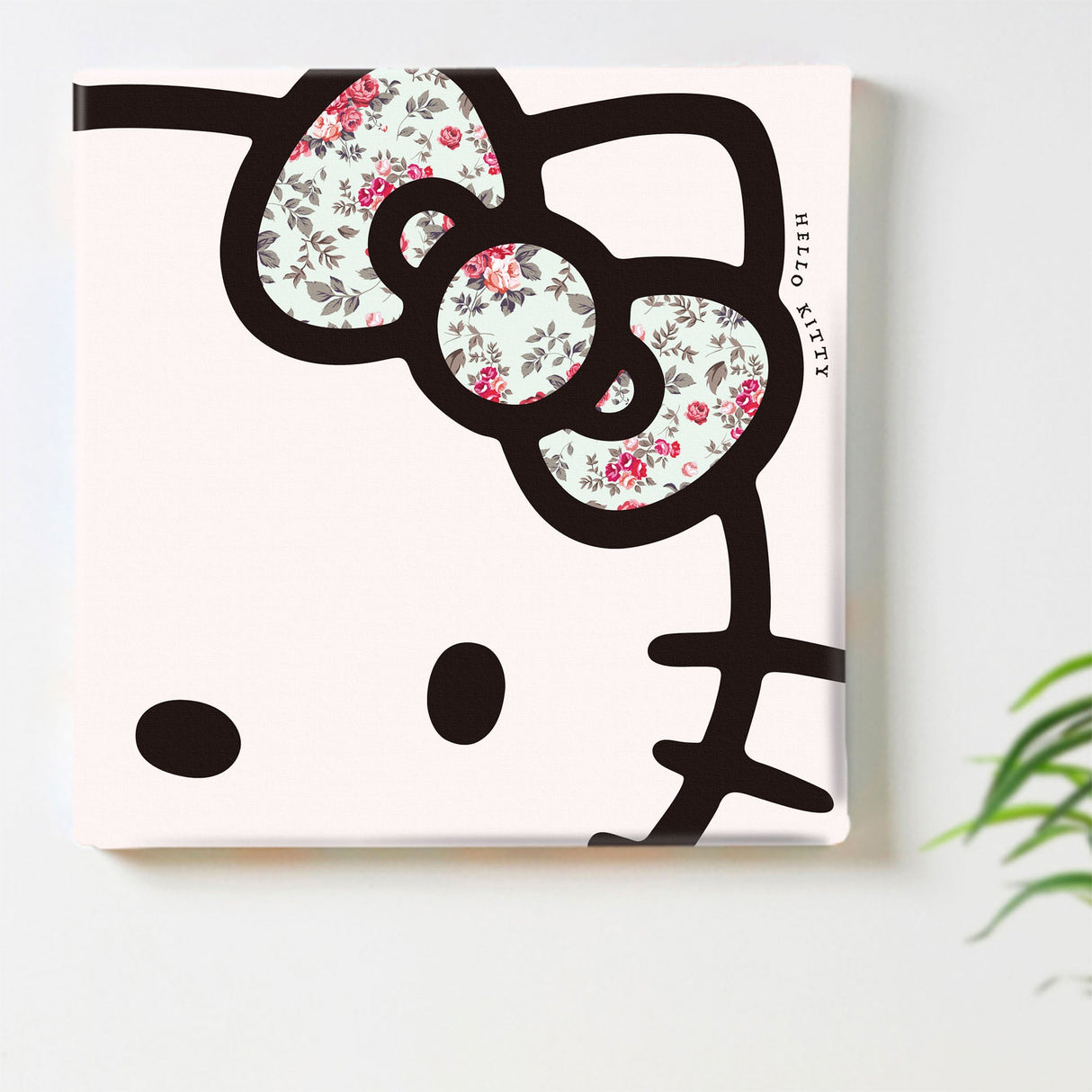 キティちゃんのファブリックパネル インテリア アート 雑貨 kty-0012