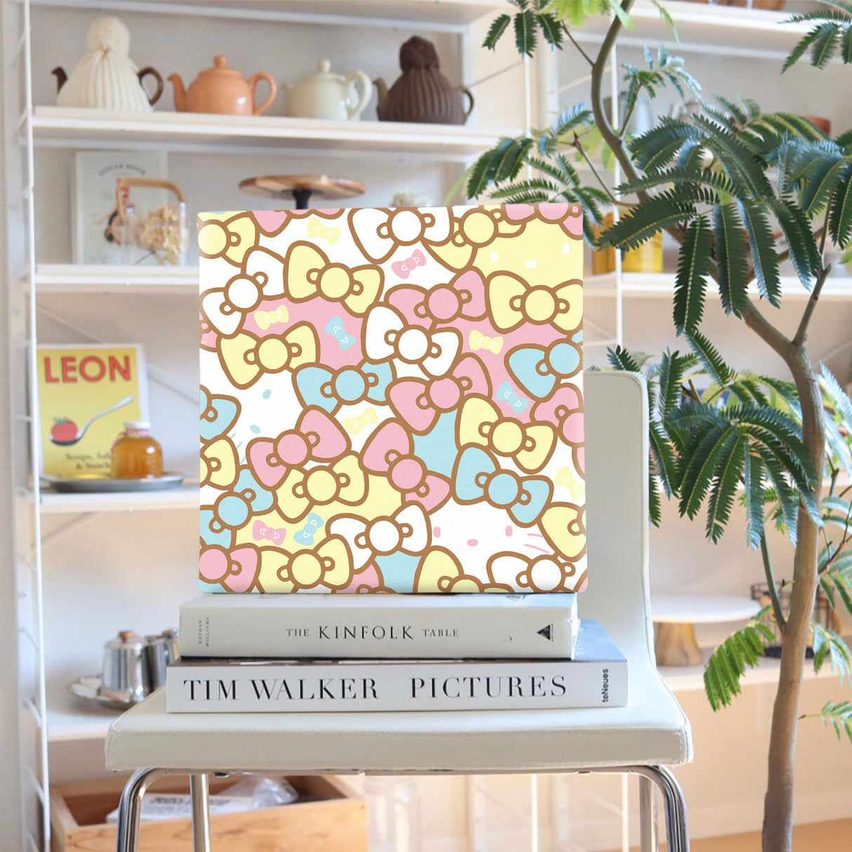 キティちゃんのアートボード インテリア アート 雑貨 kty-0015