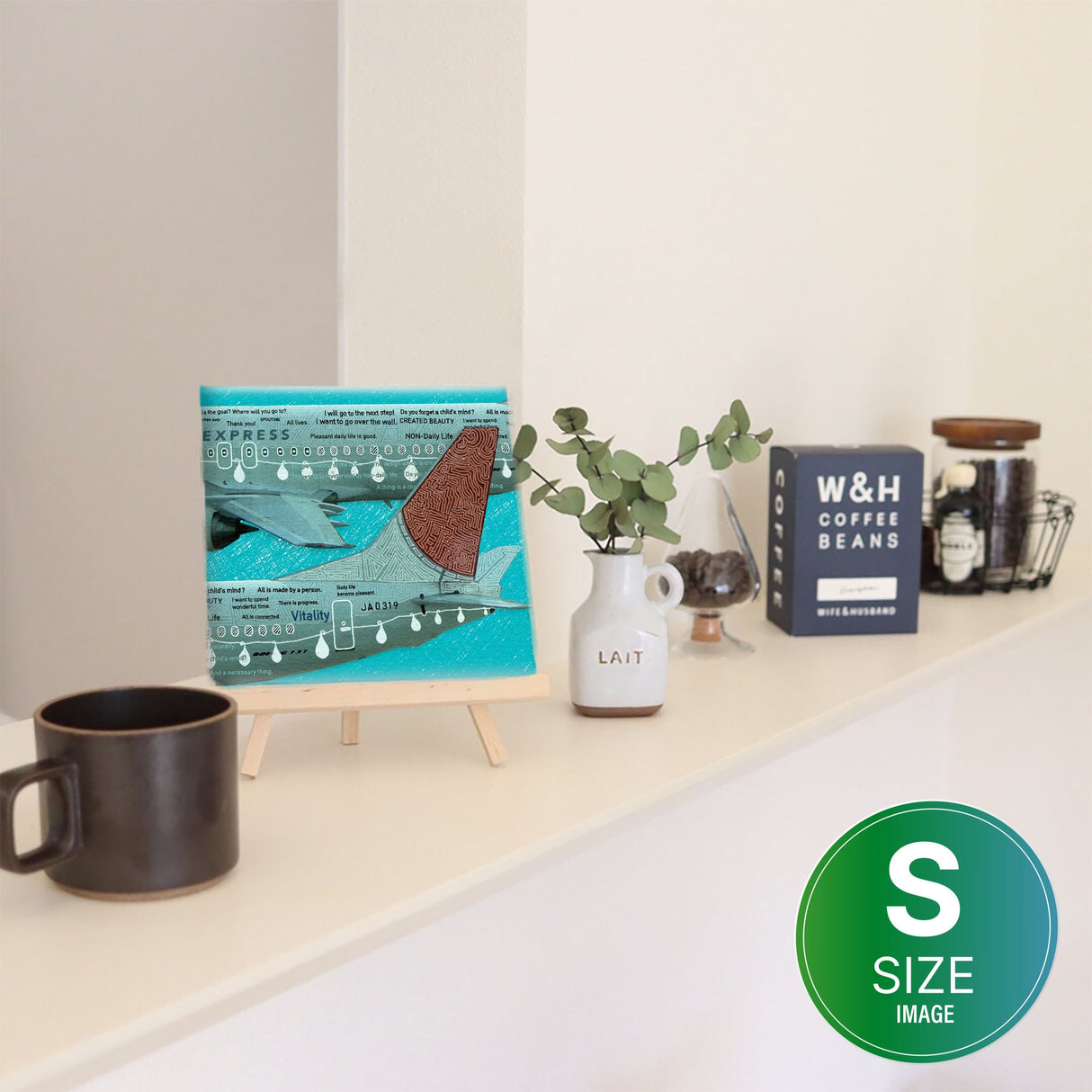 飛行機のインテリア小物 写真 壁掛け mic-0001 - ArtDeli. アートパネル専門店