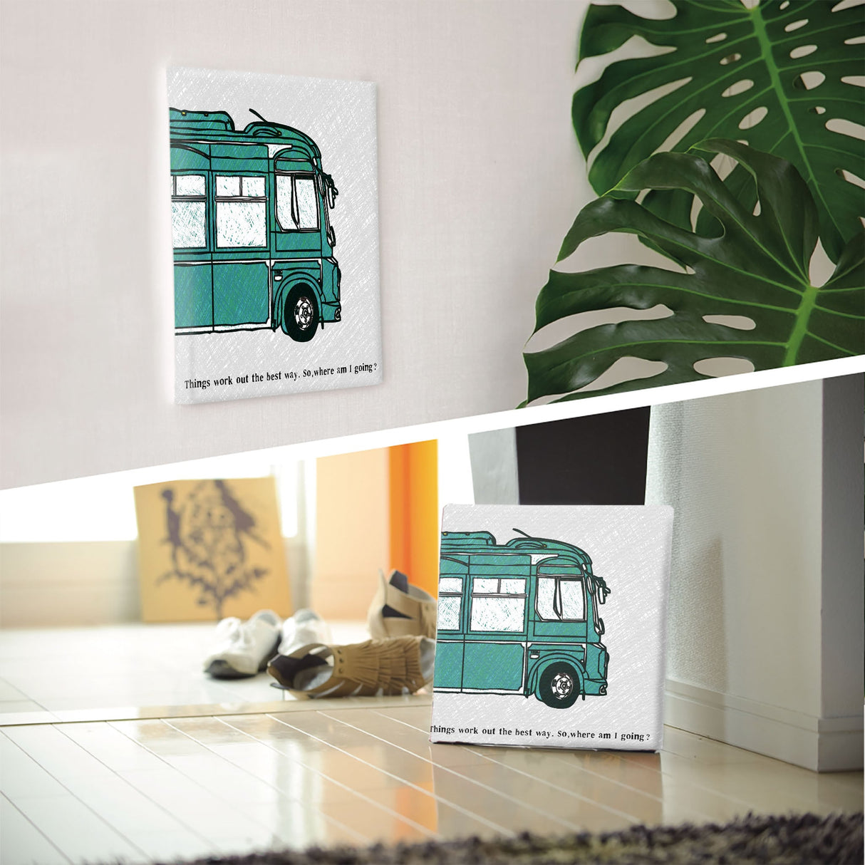 バスのインテリア小物 インテリア 雑貨 mic-0002 - ArtDeli. アートパネル専門店