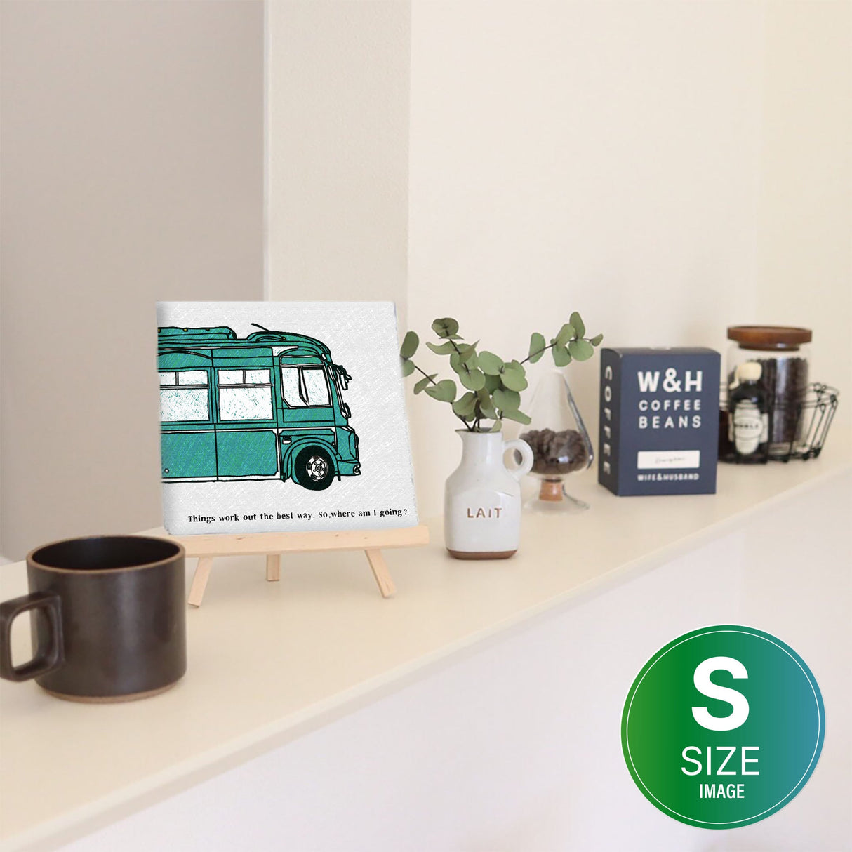 バスのインテリア小物 インテリア 雑貨 mic-0002 - ArtDeli. アートパネル専門店