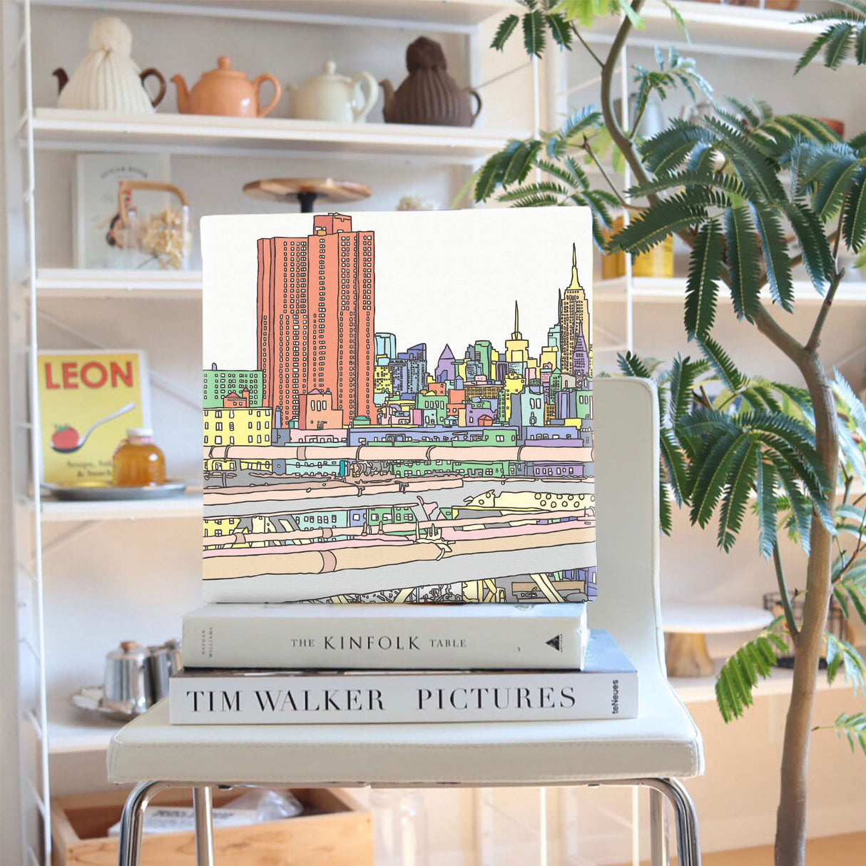 町並みのインテリア小物 アート 雑貨 mic-0003 - ArtDeli. アートパネル専門店