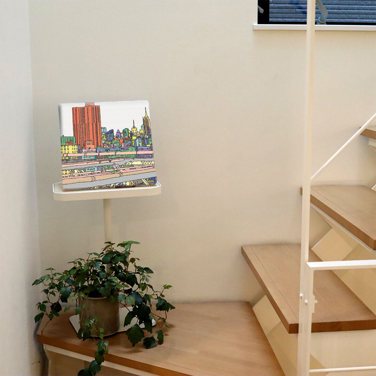 町並みのインテリア小物 アート 雑貨 mic-0003 - ArtDeli. アートパネル専門店