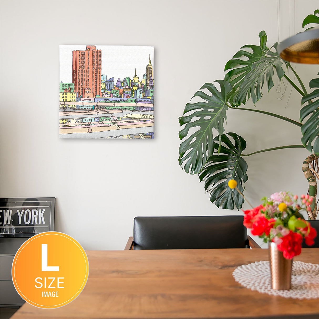 町並みのインテリア小物 アート 雑貨 mic-0003 - ArtDeli. アートパネル専門店