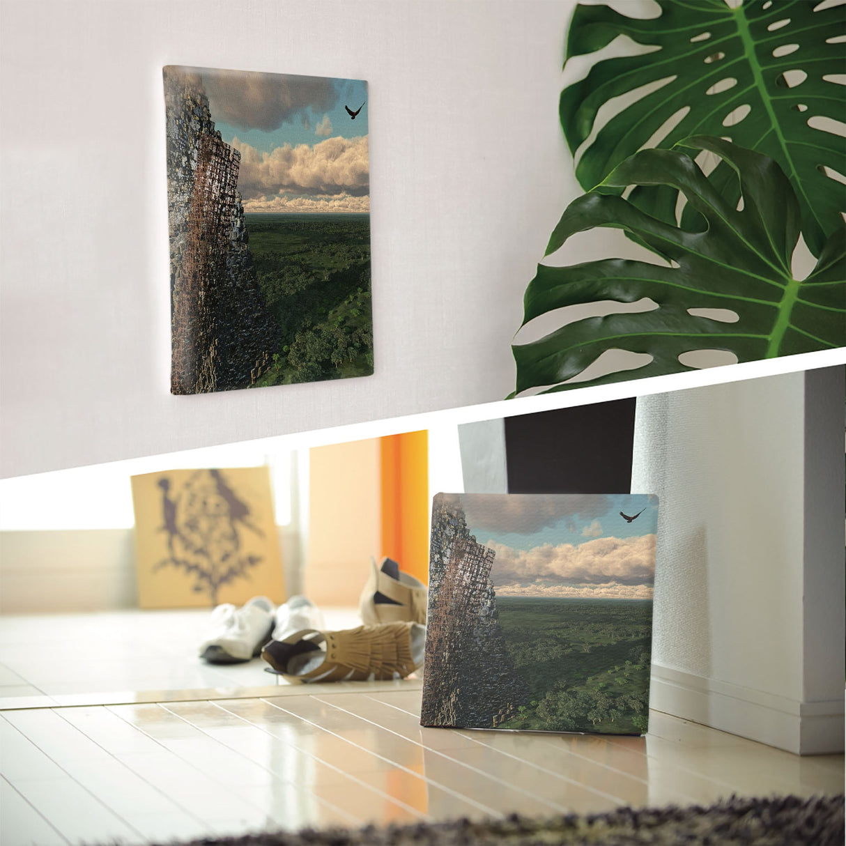 毛利孝夫のファブリックパネル 壁掛け アート mor-0001 - ArtDeli. アートパネル専門店