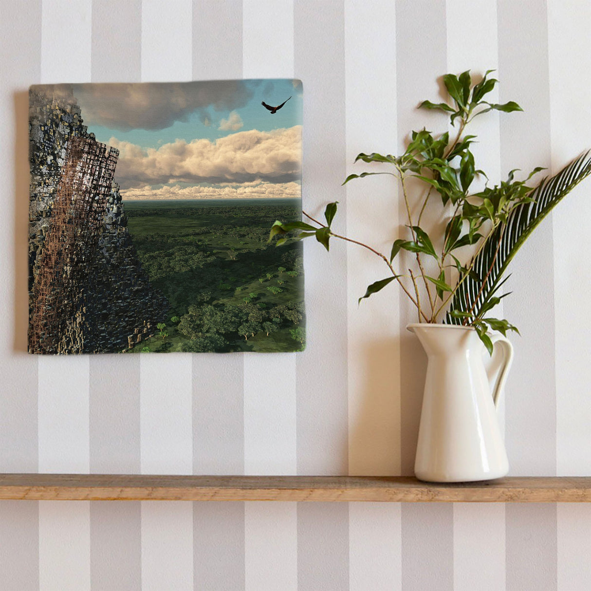 毛利孝夫のファブリックパネル 壁掛け アート mor-0001 - ArtDeli. アートパネル専門店