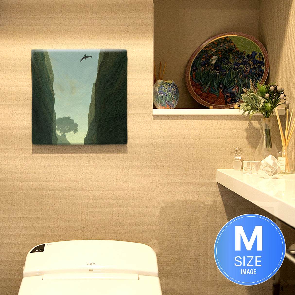 毛利孝夫のファブリックパネル ウォールデコ インテリア mor-0003 - ArtDeli. アートパネル専門店