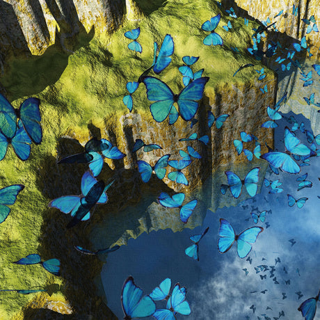 毛利孝夫のファブリックパネル インテリア アート mor-0005 - ArtDeli. アートパネル専門店