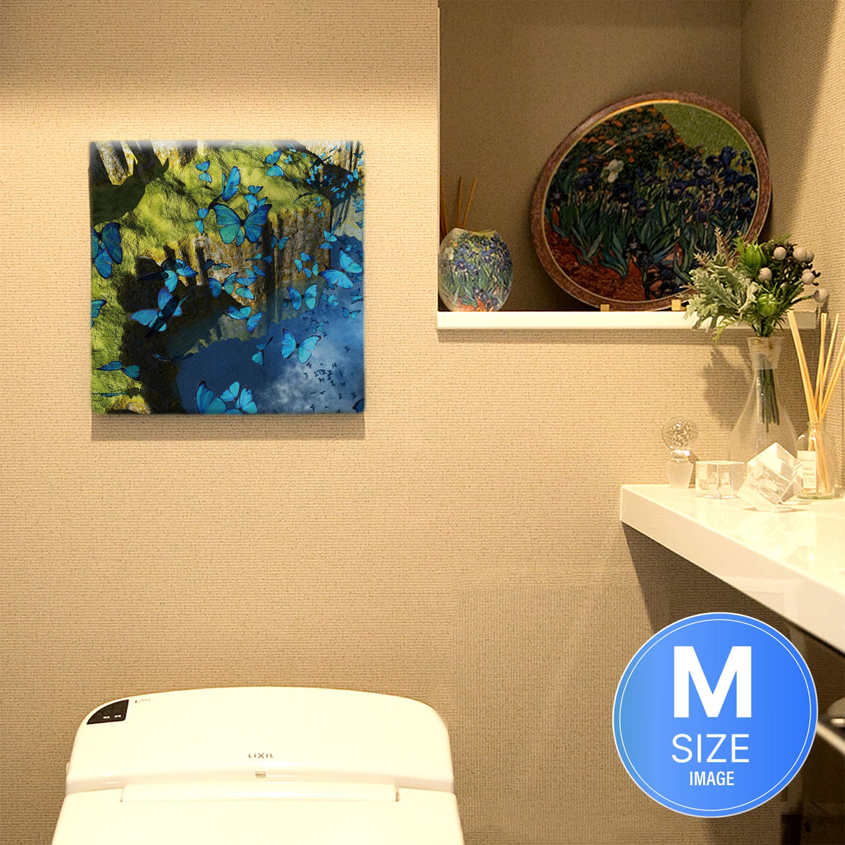 毛利孝夫のファブリックパネル インテリア アート mor-0005 - ArtDeli. アートパネル専門店