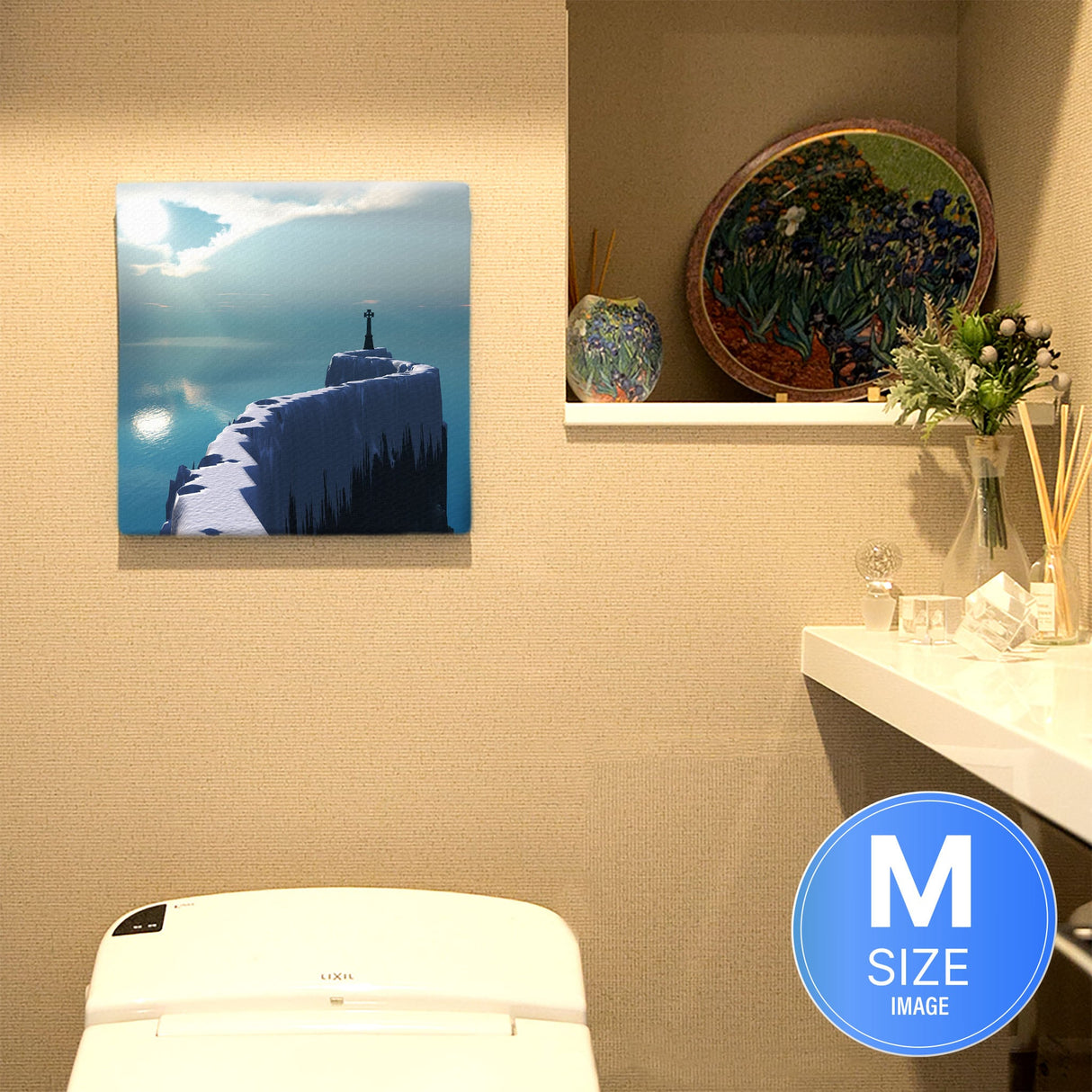 毛利孝夫のファブリックパネル 写真 壁掛け mor-0007 - ArtDeli. アートパネル専門店