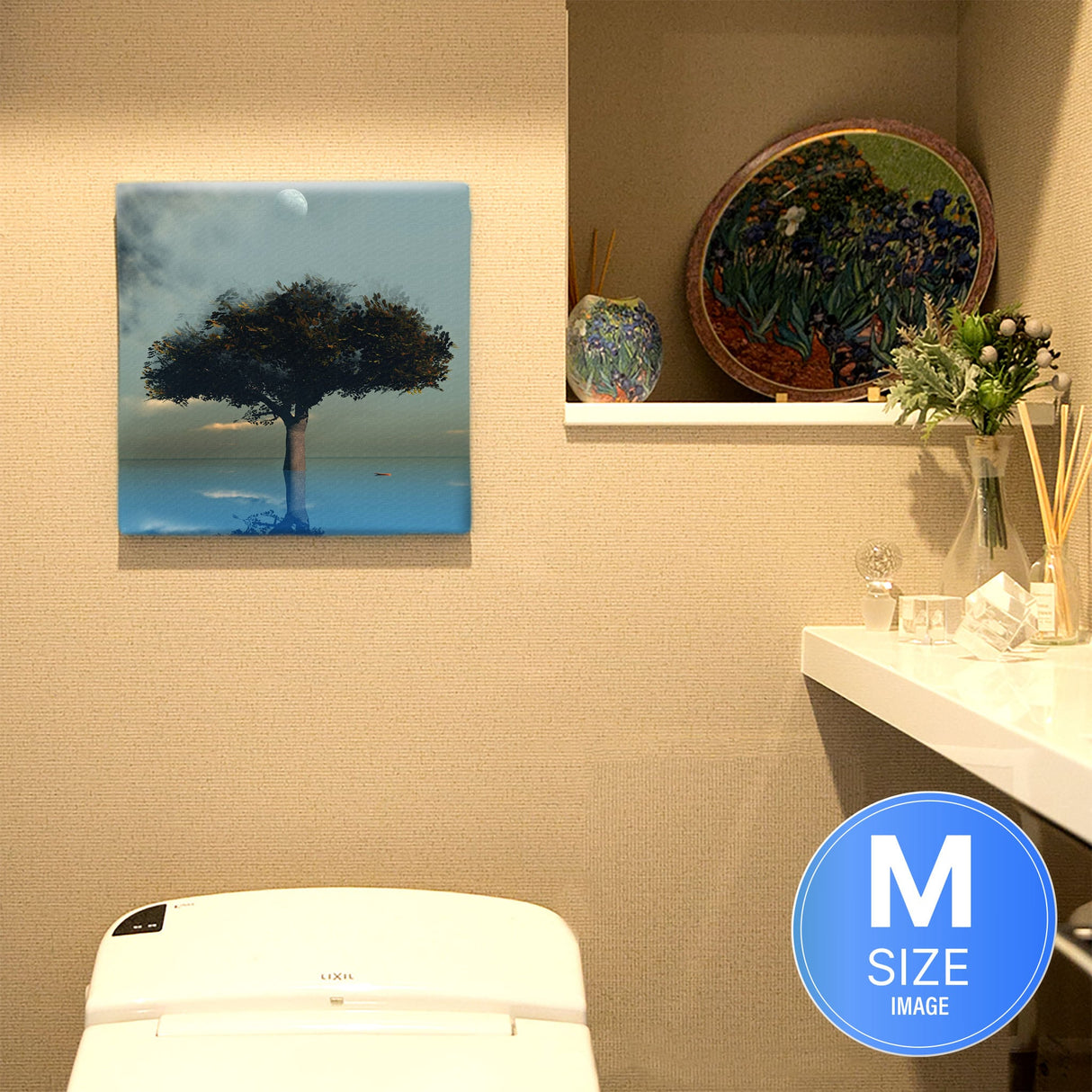 毛利孝夫のファブリックパネル アート 雑貨 mor-0009 - ArtDeli. アートパネル専門店