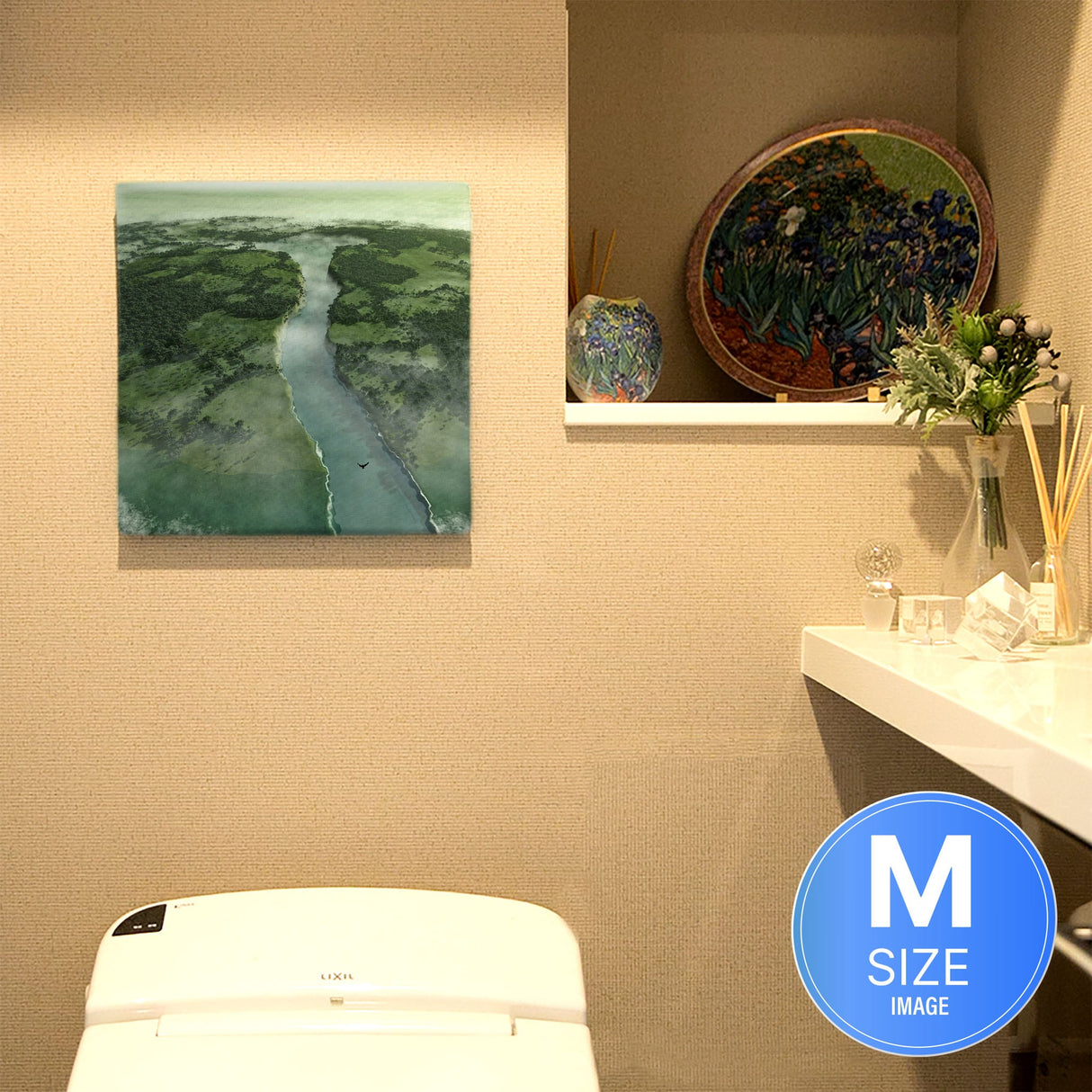 毛利孝夫のアートボード 壁掛け アート mor-0010 - ArtDeli. アートパネル専門店