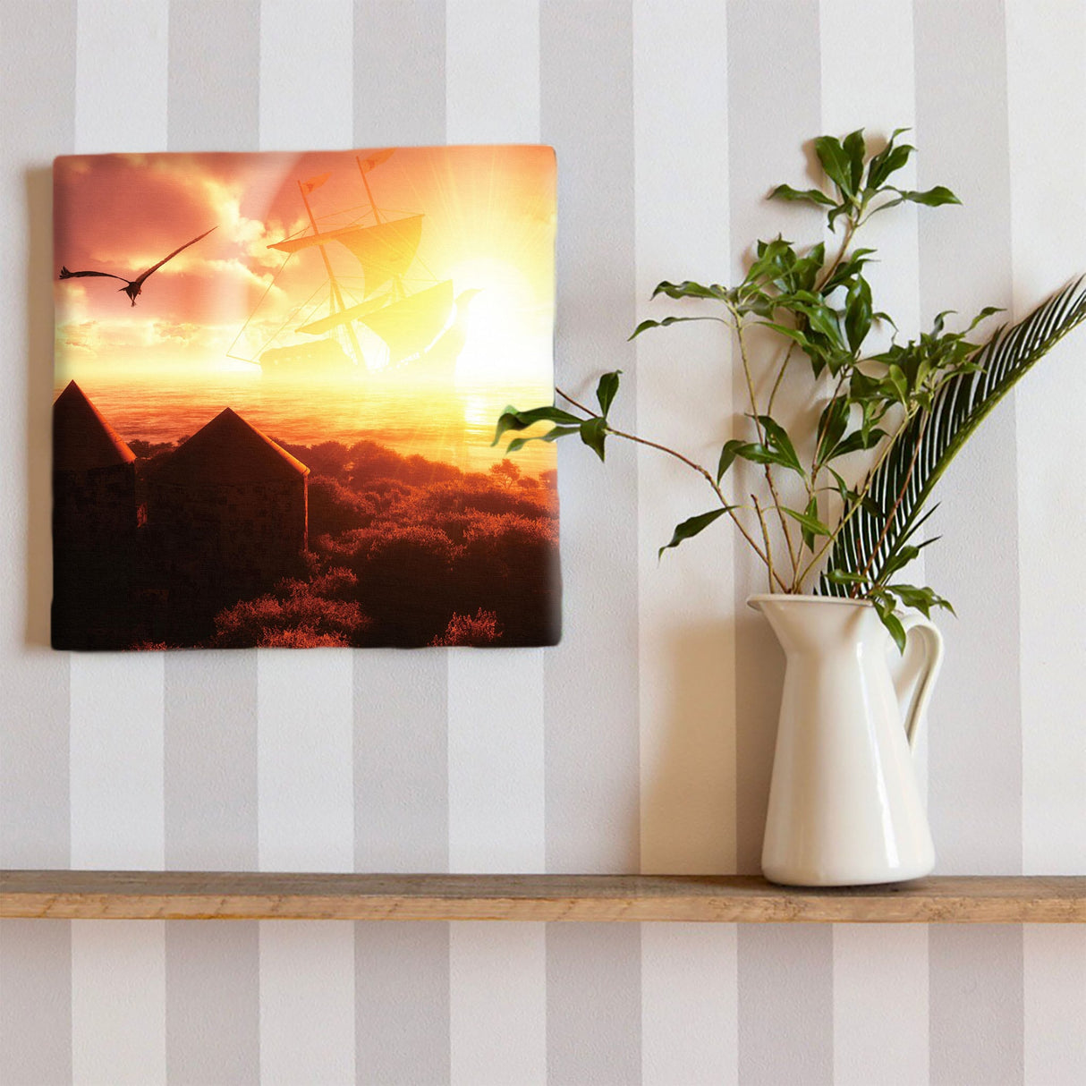 毛利孝夫のファブリックパネル 一人暮らし インテリア mor-0011 - ArtDeli. アートパネル専門店