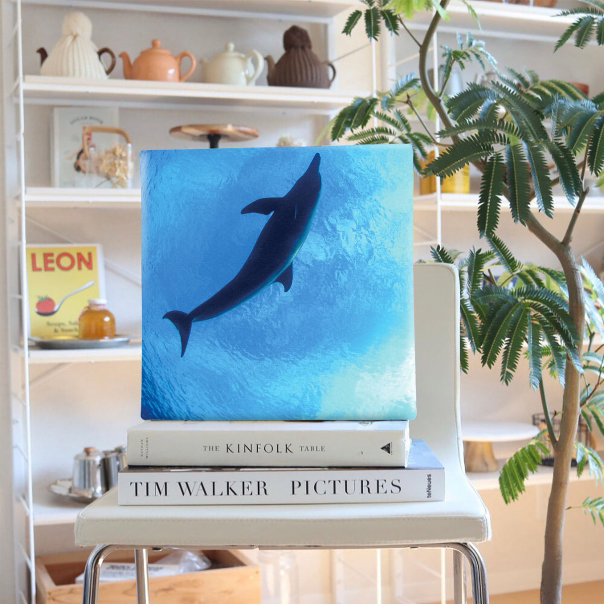 うみカメラマン「むらいさち」のファブリックパネル|イルカ アート 雑貨 mur-0002 - ArtDeli. アートパネル専門店