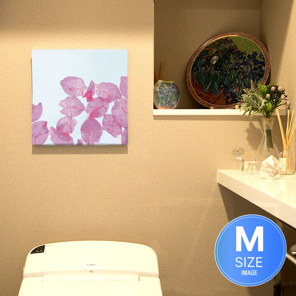 うみカメラマン「むらいさち」のファブリックパネル|花 写真 壁掛け mur-0008 - ArtDeli. アートパネル専門店