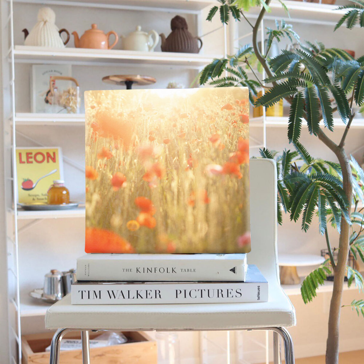 ポピーのファブリックボード インテリア雑貨 アートパネル キャンバス 花 レッド nori-2005-009 - ArtDeli. アートパネル専門店