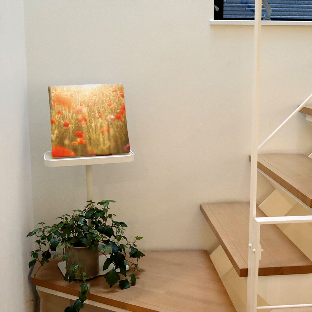 ポピーのファブリックボード インテリア雑貨 アートパネル キャンバス 花 レッド nori-2005-009 - ArtDeli. アートパネル専門店