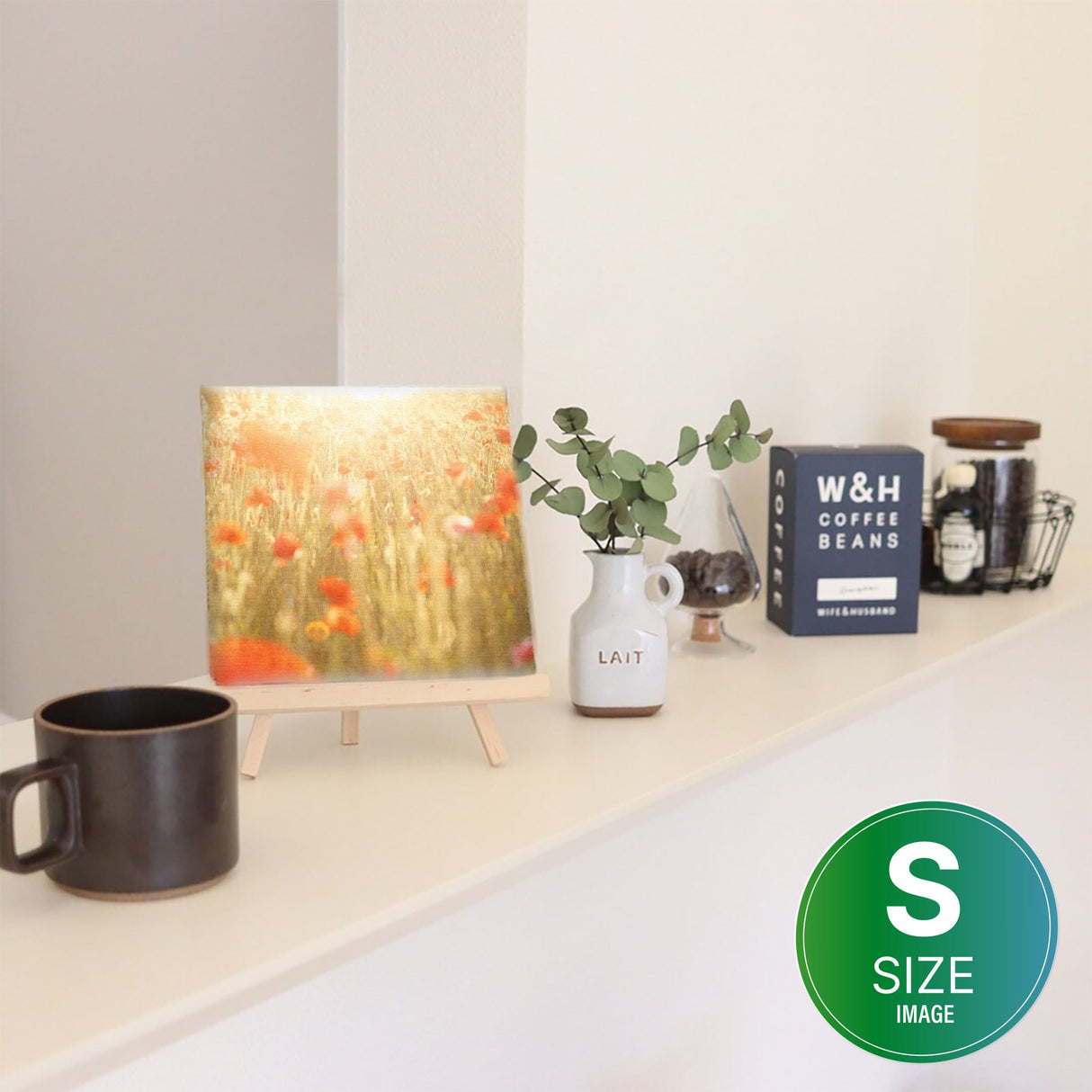 ポピーのファブリックボード インテリア雑貨 アートパネル キャンバス 花 レッド nori-2005-009 - ArtDeli. アートパネル専門店