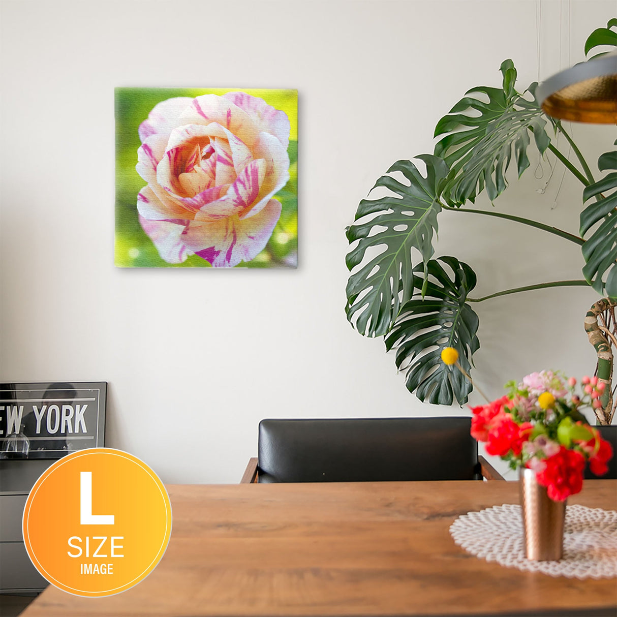 バラのファブリックパネルセット インテリア雑貨 アートパネル キャンバス 花 ピンク nori-2005-022 - ArtDeli. アートパネル専門店