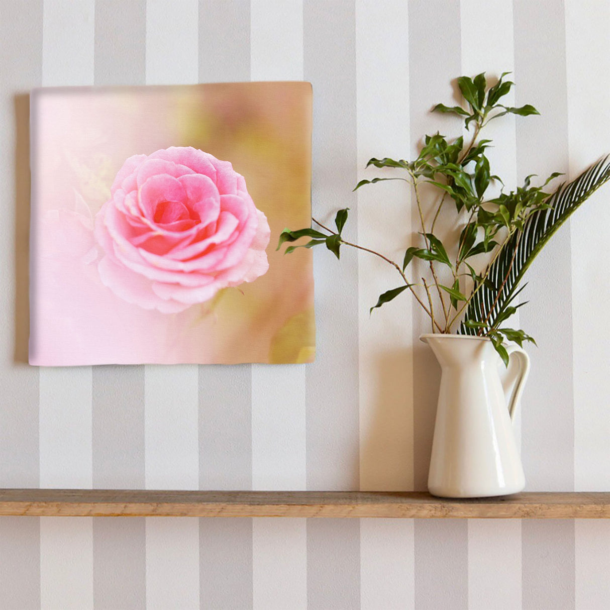 バラの壁掛けアートセット インテリア雑貨 アートパネル キャンバス 花 ピンク nori-2005-024 - ArtDeli. アートパネル専門店