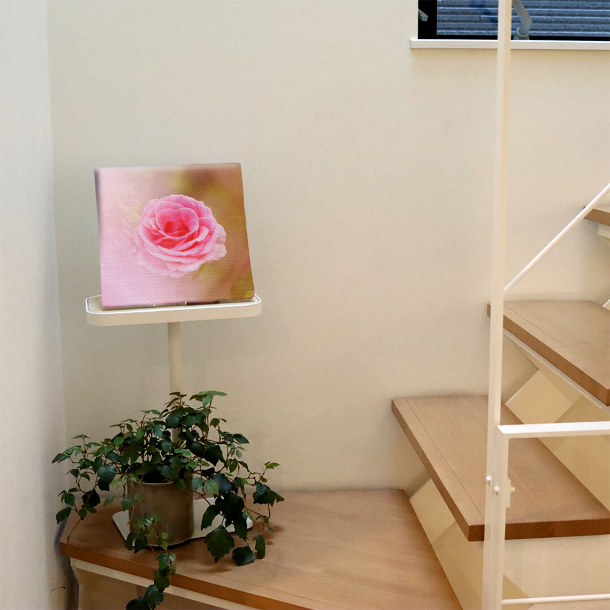 バラの壁掛けアートセット インテリア雑貨 アートパネル キャンバス 花 ピンク nori-2005-024 - ArtDeli. アートパネル専門店