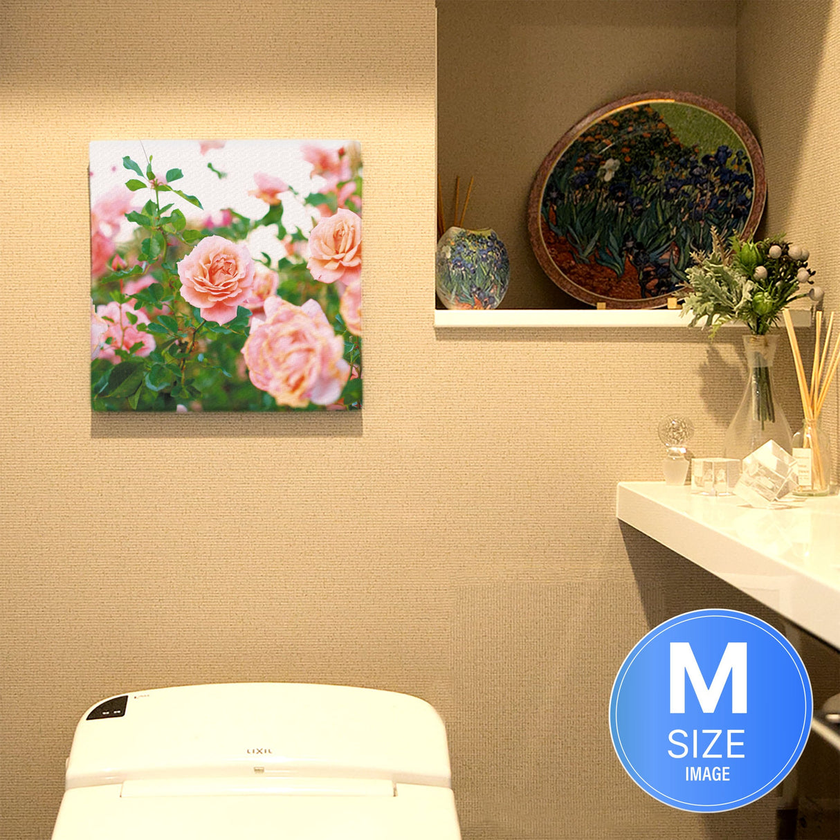 バラのファブリックボードセット インテリア雑貨 アートパネル キャンバス 花 ピンク nori-2005-026 - ArtDeli. アートパネル専門店