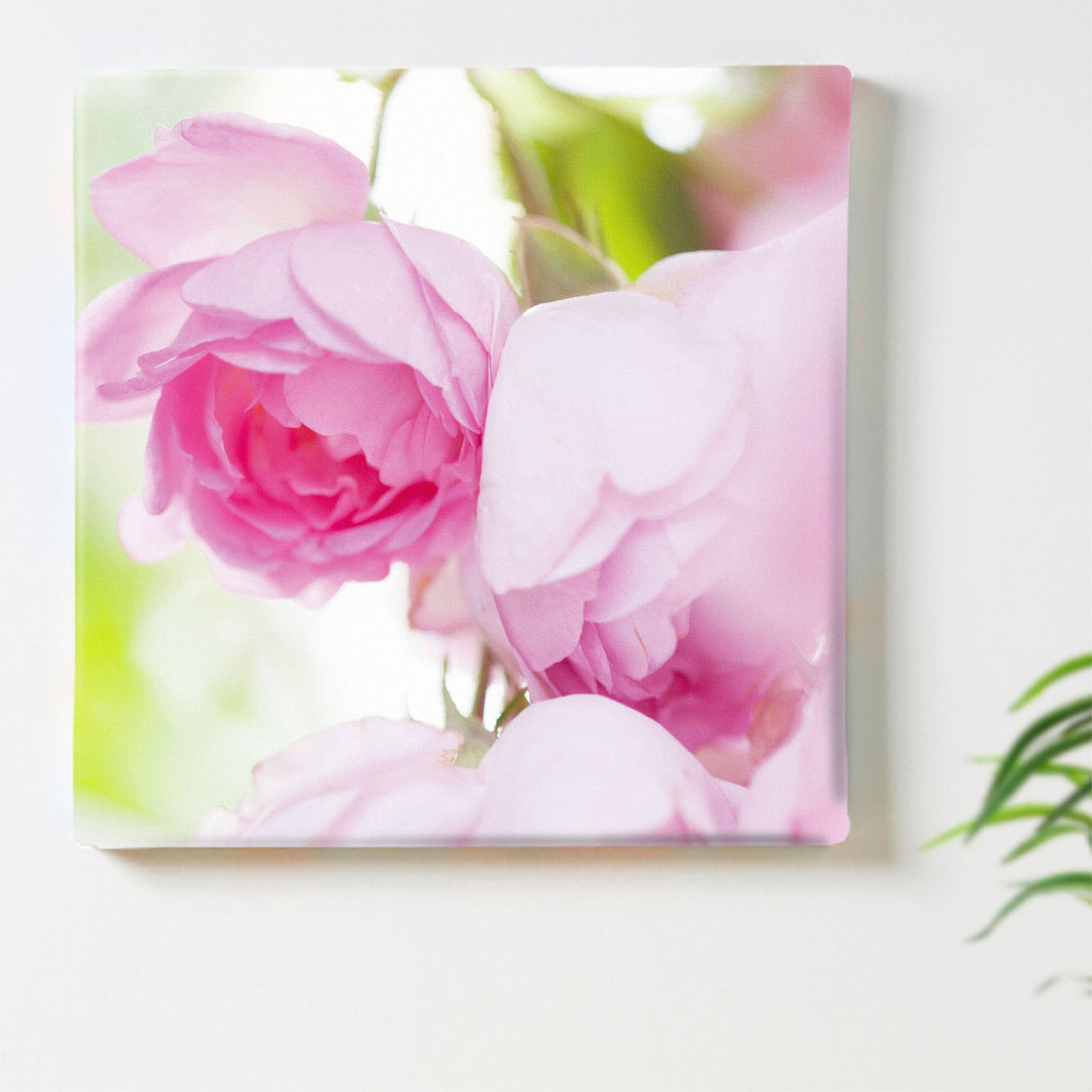 バラのファブリックパネルセット インテリア雑貨 アートパネル キャンバス 花 ピンク nori-2005-027 - ArtDeli. アートパネル専門店