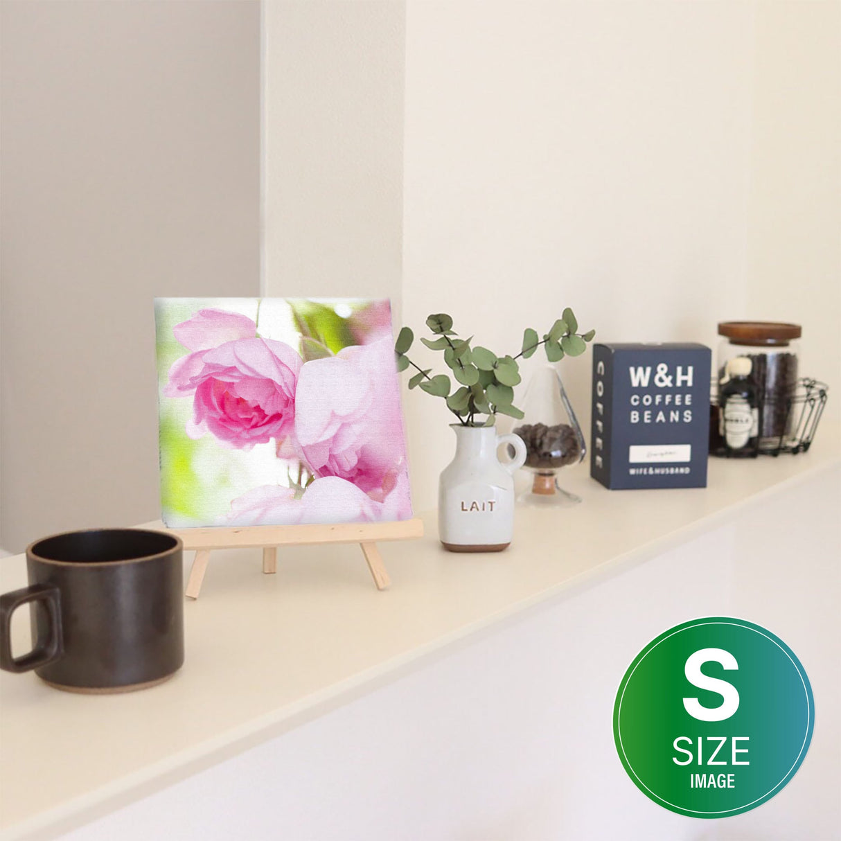 バラのファブリックパネルセット インテリア雑貨 アートパネル キャンバス 花 ピンク nori-2005-027 - ArtDeli. アートパネル専門店