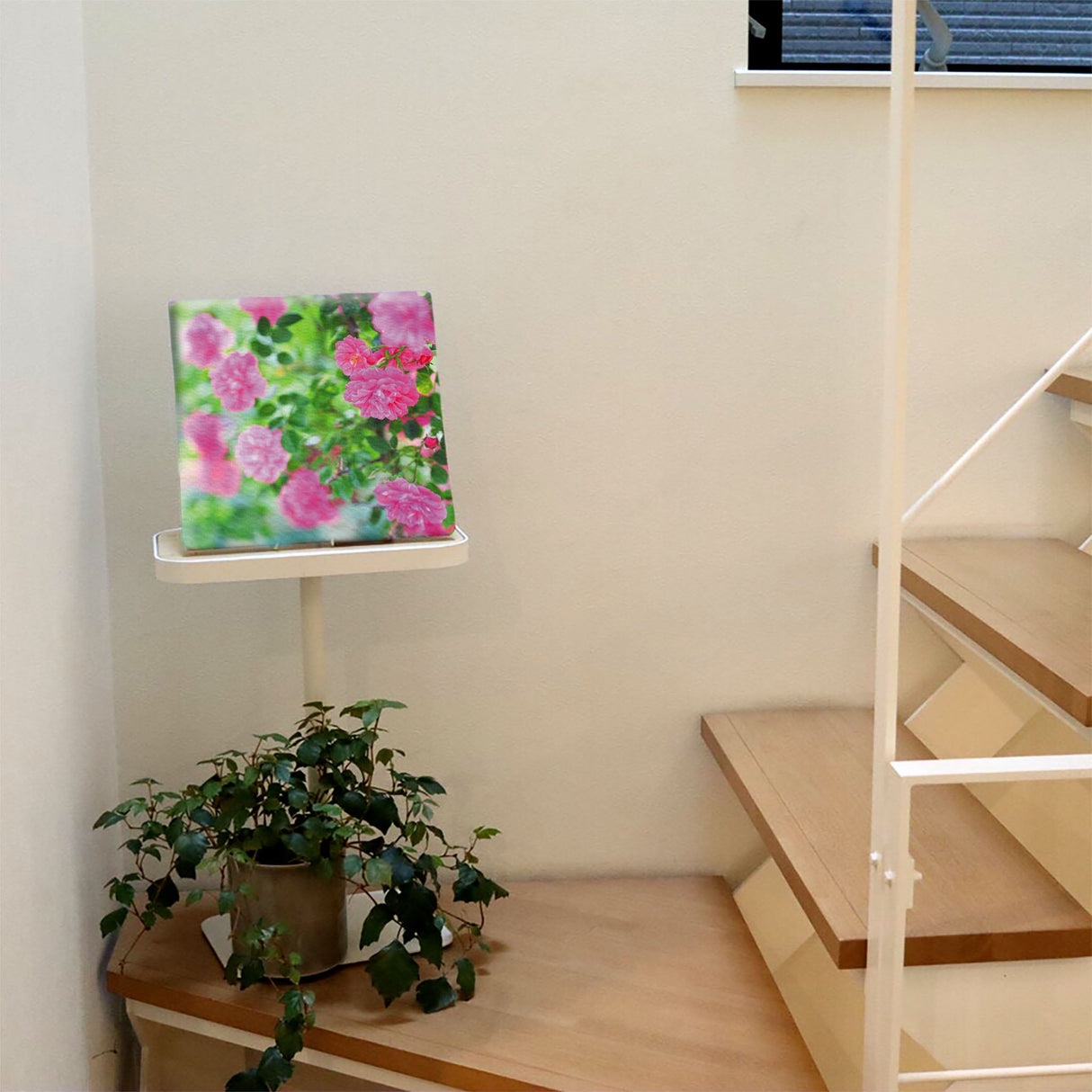 バラのウォールデコセット インテリア雑貨 アートパネル キャンバス 花 ピンク nori-2005-029 - ArtDeli. アートパネル専門店