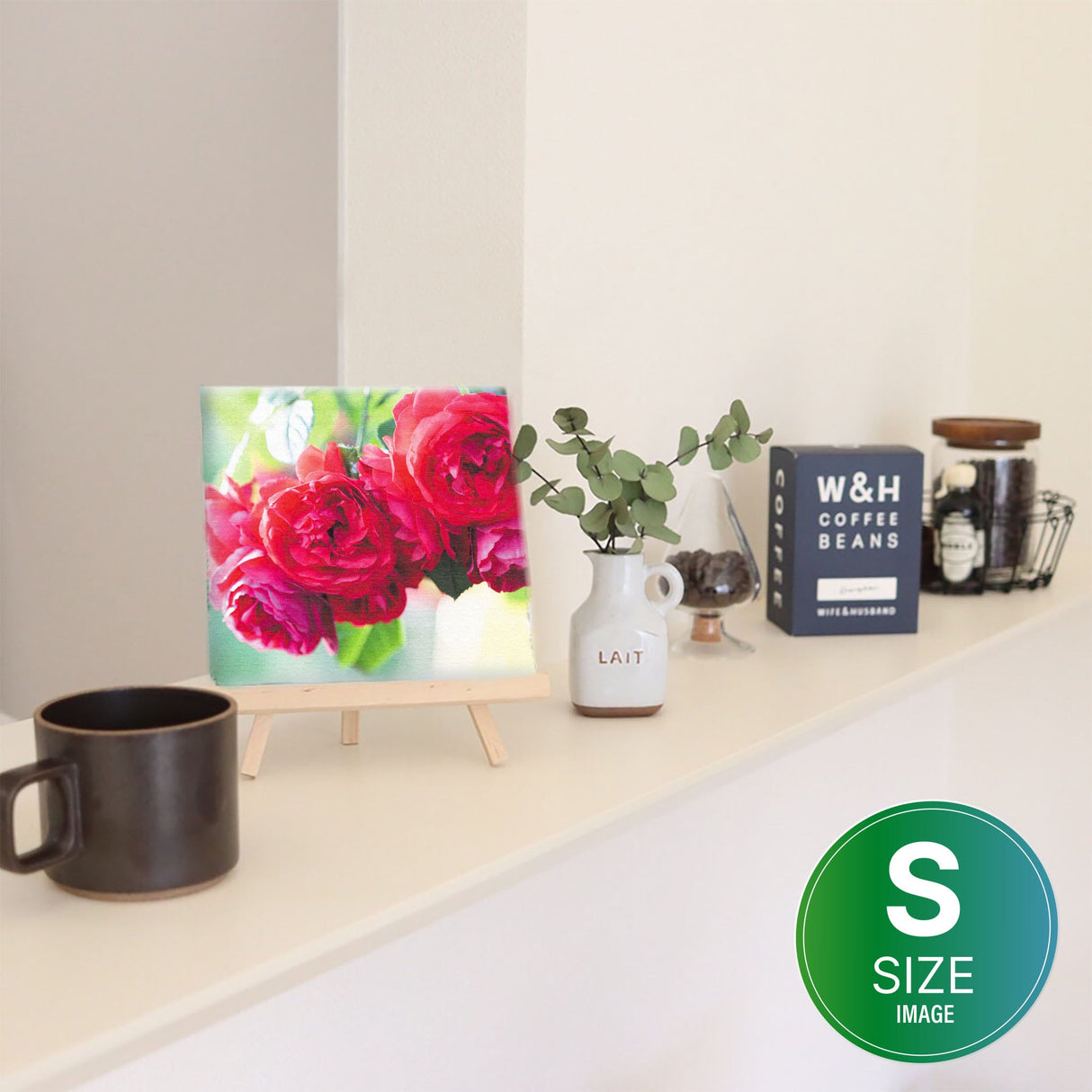 バラのアートパネルセット インテリア雑貨 アートパネル キャンバス 花 レッド nori-2005-031 - ArtDeli. アートパネル専門店